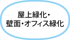 屋上緑化・壁面・オフィス緑化